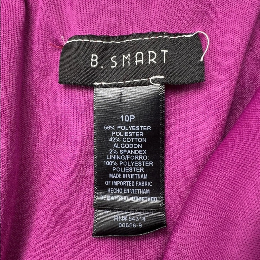 B. Smart One Shoulder Pleated Dress 10P - Picture 3 of 3